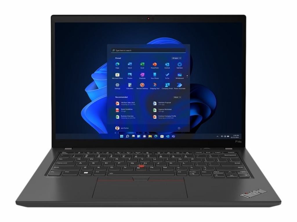Лаптоп Lenovo ThinkPad P14s G3, Intel Core i5-1240P, 16GB DDR4, 512GB SSD, 14" WUXGAна ниска цена с бърза доставка - BestPC.BG
