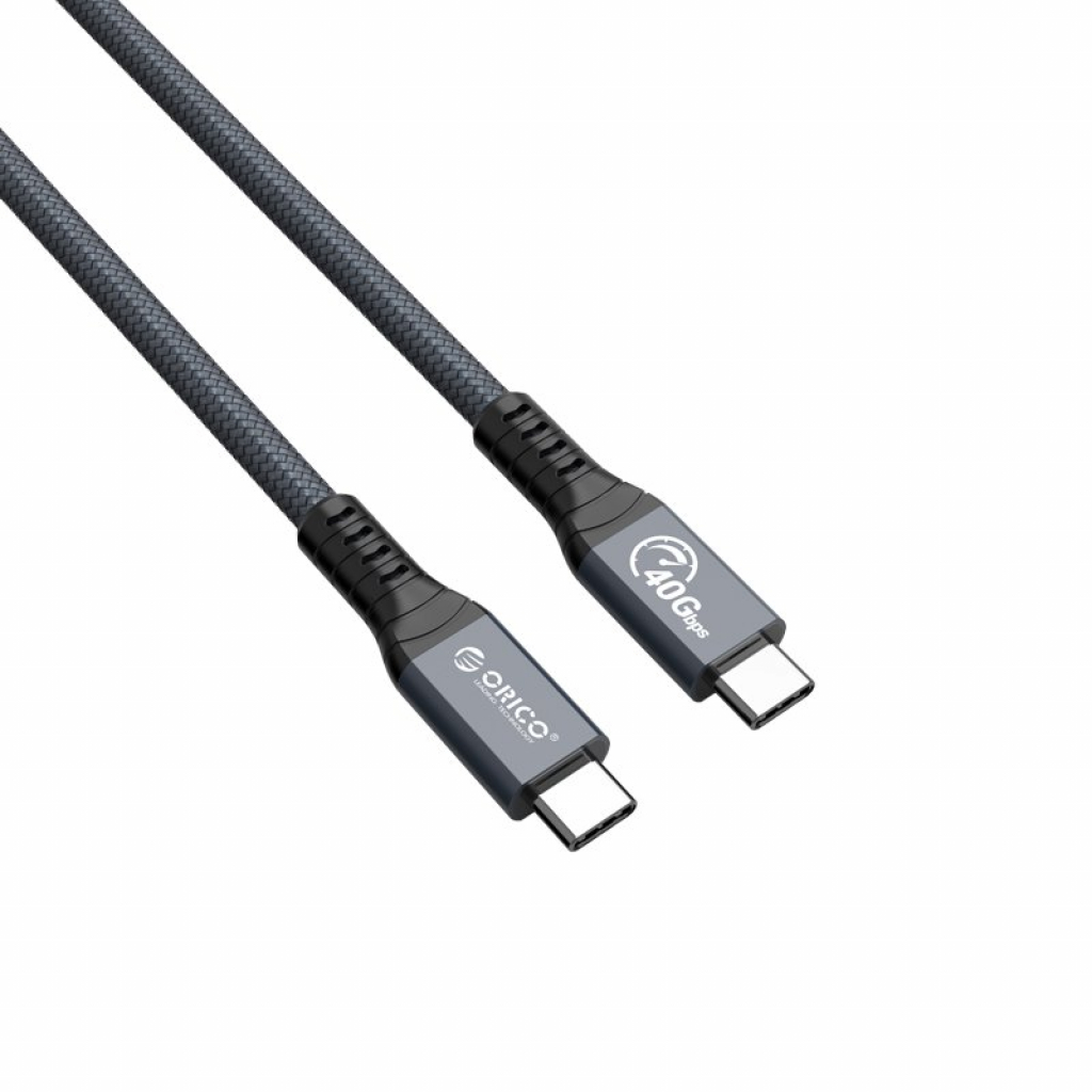 Orico кабел Cable Thunderbolt 4 - USB4 - Type-C to Type-C 40Gbps PD100Wна ниска цена с бърза доставка - BestPC.BG