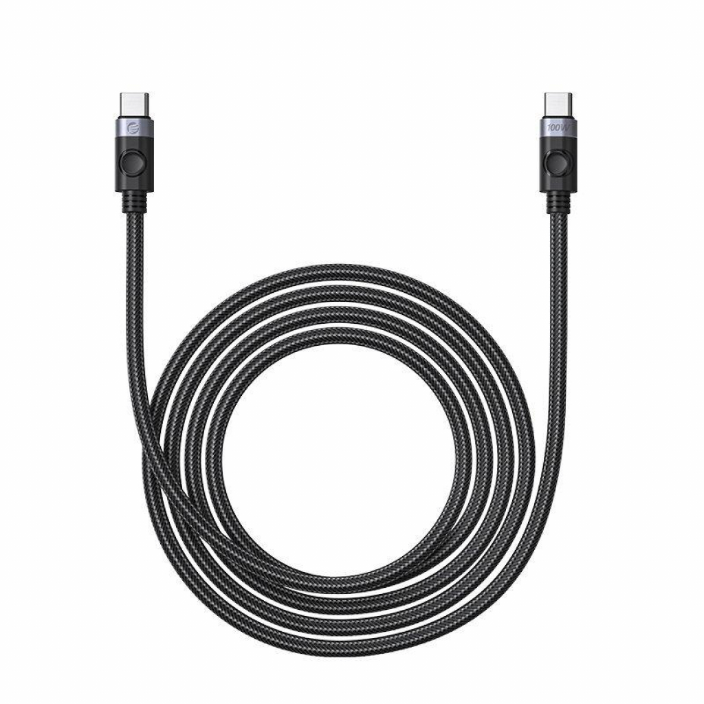 Orico кабел Cable USB C-to-C PD 100W Charging 1.0m Black - C2CZ-BK-10на ниска цена с бърза доставка - BestPC.BG