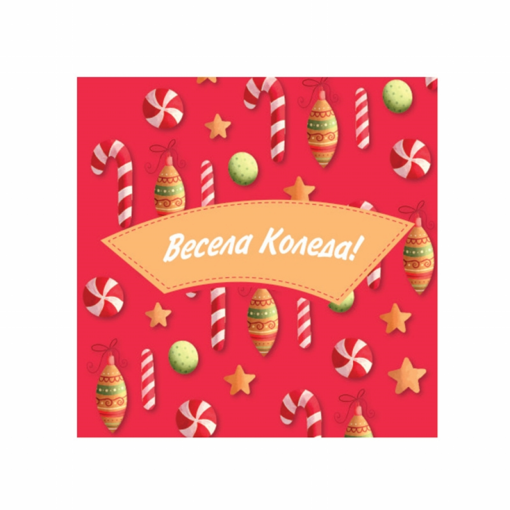 Продукт Картичка с коледен дизайн, DL, 99 х 210 mm, с плик, дизайн 5на ниска цена с бърза доставка - BestPC.BG