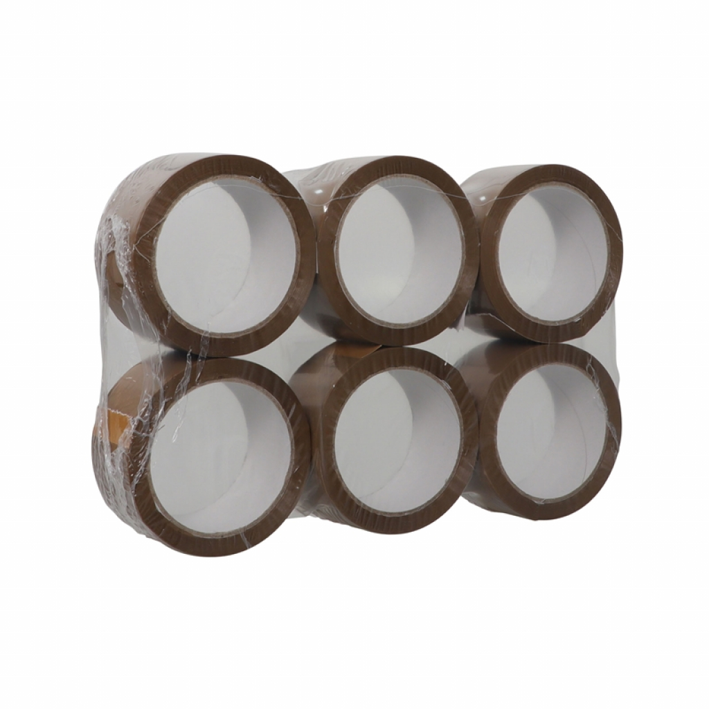 Продукт Самозалепваща лента, солвент, 48 mm x 66 m, дебелина 40 µm, 6 брояна ниска цена с бърза доставка - BestPC.BG