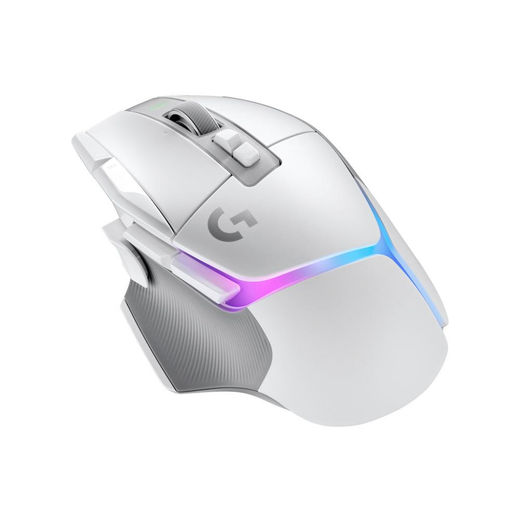 Геймърска мишка Logitech G502 X Plus White Lightsync RGBна ниска цена с бърза доставка