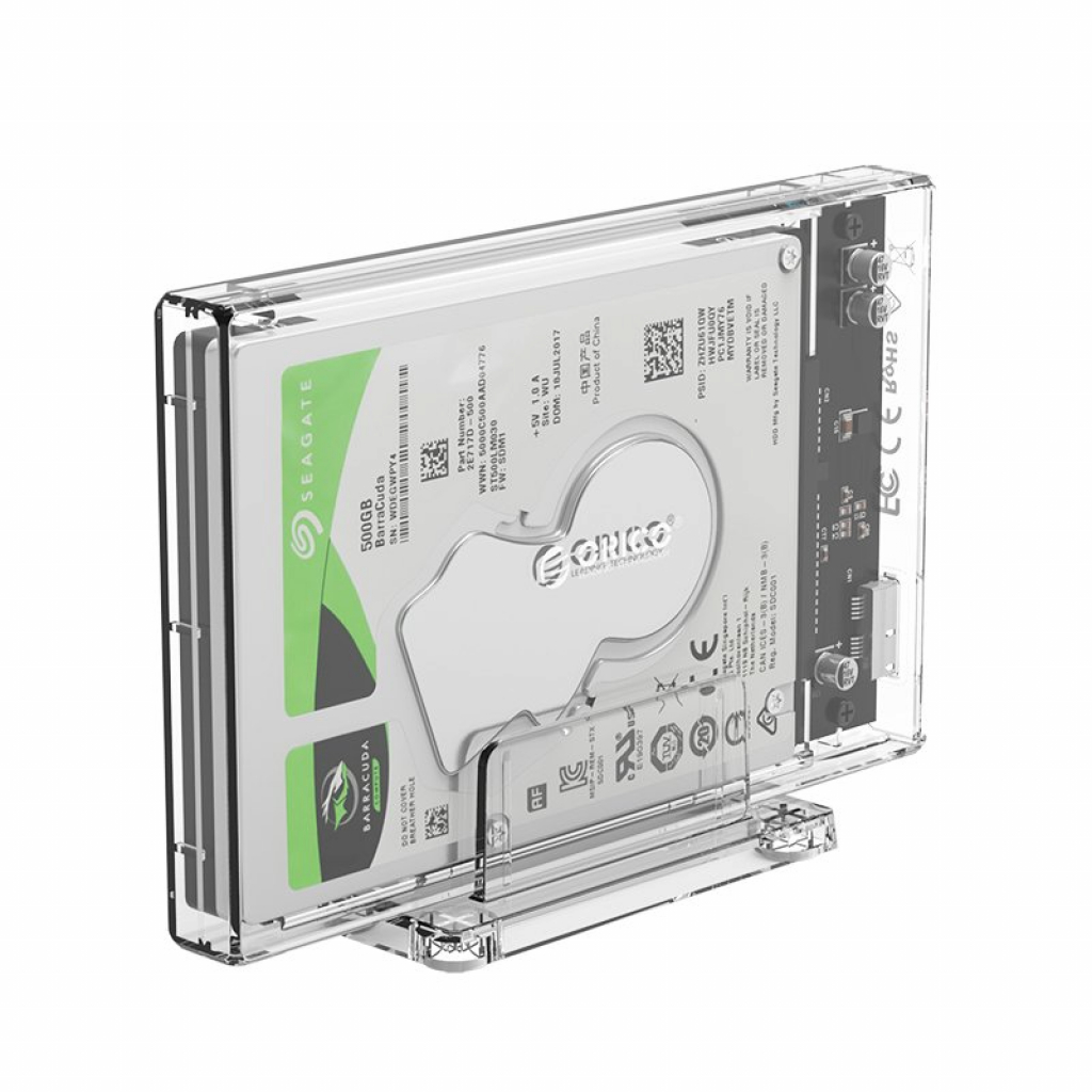 Кутия/Чекмедже за HDD Orico Storage - Case - 2.5 inch USB3.0 , transparent - 2159U3-CRна ниска цена с бърза доставка