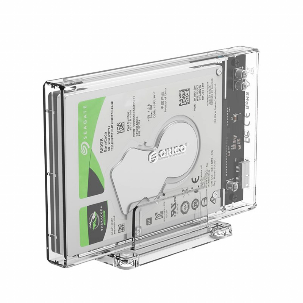 Кутия/Чекмедже за HDD Orico Storage - Case - 2.5 inch USB3.0 , transparent - 2159U3-CRна ниска цена с бърза доставка - BestPC.BG