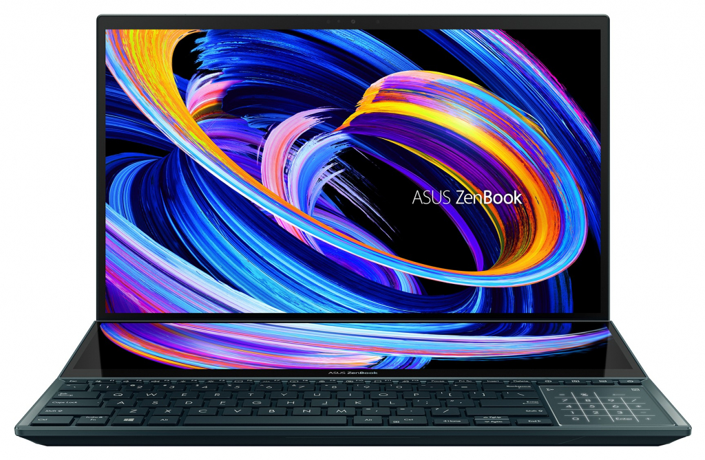 Лаптоп ASUS Zenbook Pro Duo 15 UX582ZM-OLED-H731X, Intel Core i7-12700H,16GB LPDDR5на ниска цена с бърза доставка - BestPC.BG