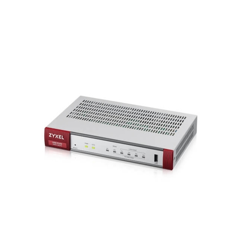 Рутер/Маршрутизатор ZyXEL USG Flex Firewall 10-100-1000, 1xWAN, 4xLAN-DMZ ports, 1xUSB with 1 Yrна ниска цена с бърза доставка - BestPC.BG