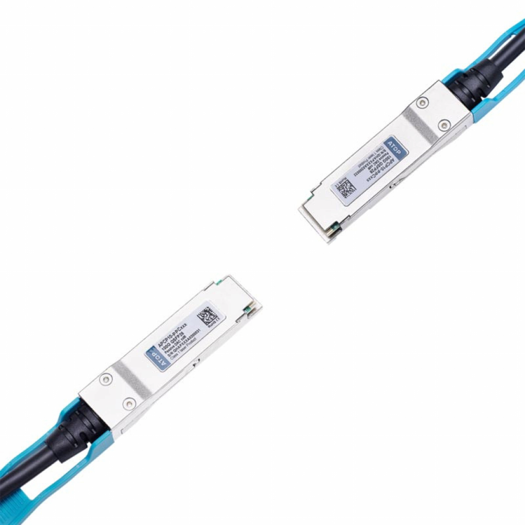 SFP Модул DAC кабел Atop APCP10-PPC030, QSFP28 - QSFP28, 100G, 3mна ниска цена с бърза доставка - BestPC.BG