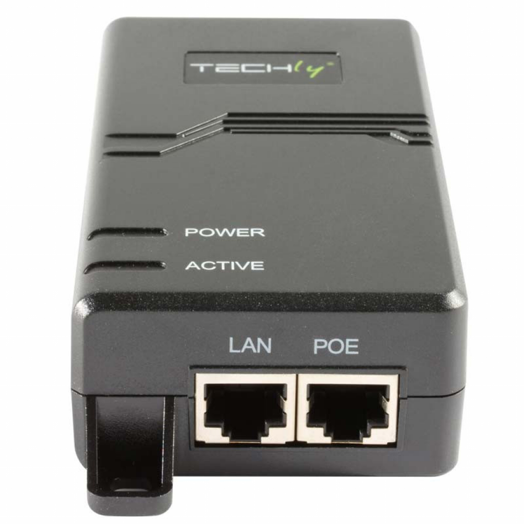 Мрежов продукт POE инжектор 10/100/1000Mbp, 30W, черенна ниска цена с бърза доставка - BestPC.BG