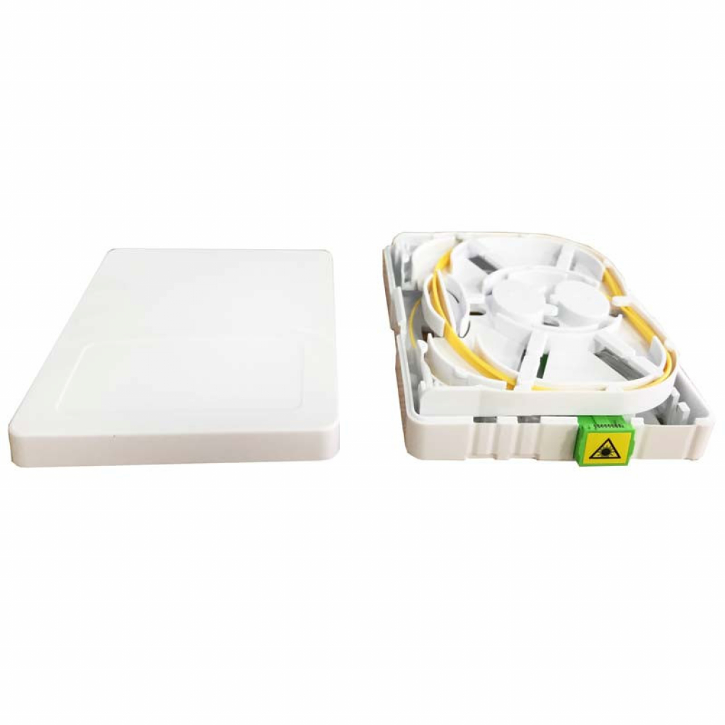 Оптична кутия Оптична кутия за 1 SC симплексен адаптерна ниска цена с бърза доставка