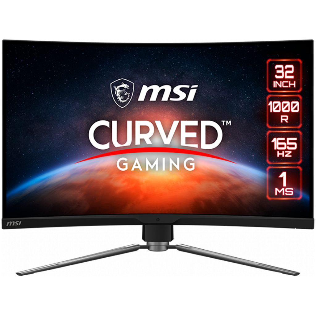 Монитор MSI MPG ARTYMIS 323CQR 31.5" Curved Gaming Monitor 165Hz, WQHD (2560x1440)на ниска цена с бърза доставка - BestPC.BG