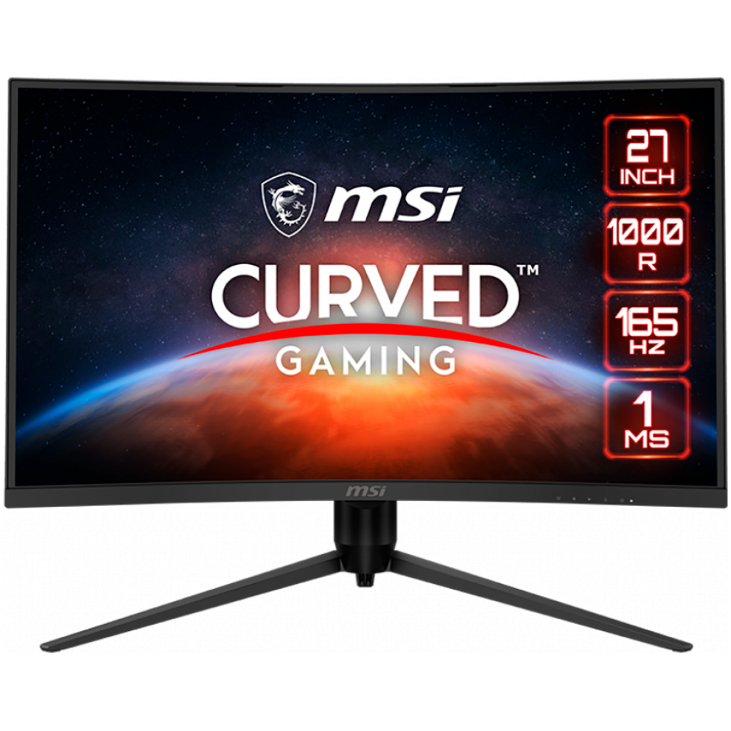 Монитор MSI OPTIX G271CQP 27" Curved Gaming Monitor (2560x1440) 16:9, Anti-Glareна ниска цена с бърза доставка - BestPC.BG