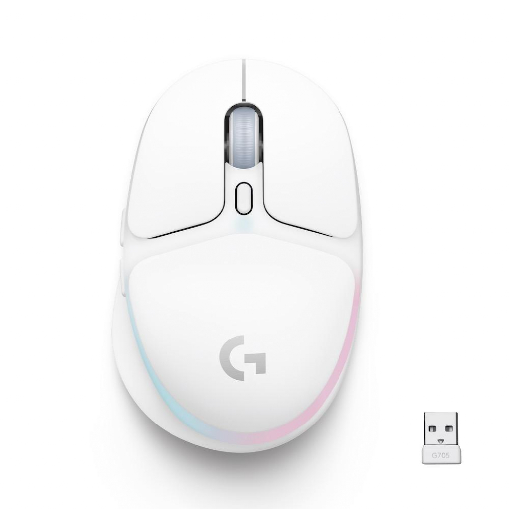 Геймърска мишка Logitech G705, Wireless, Lightsync, RGBна ниска цена с бърза доставка