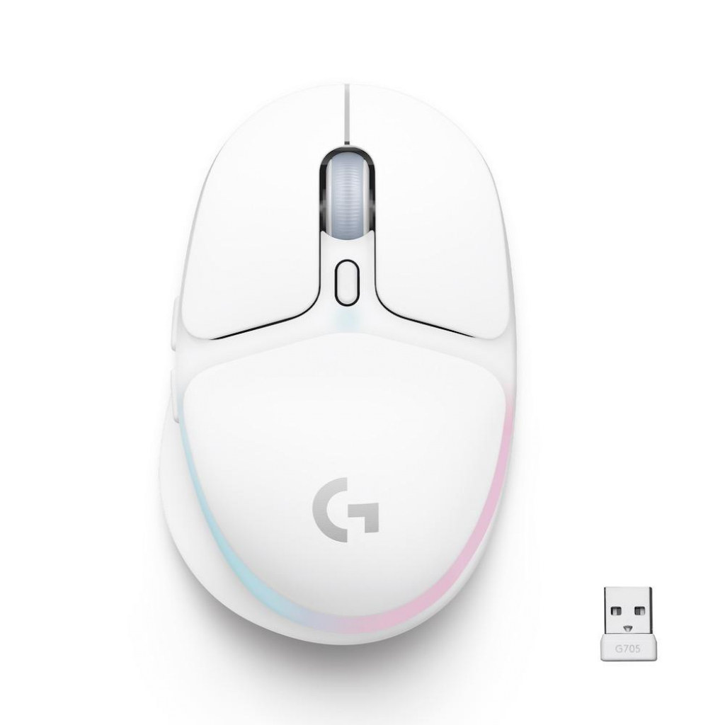 Геймърска мишка Logitech G705, Wireless, Lightsync, RGBна ниска цена с бърза доставка - BestPC.BG