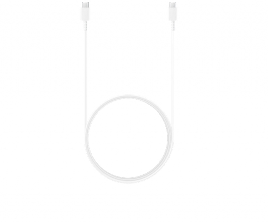 Кабел/адаптер Samsung Cable  USB-C to USB-C 1.8m (3A) Whiteна ниска цена с бърза доставка - BestPC.BG