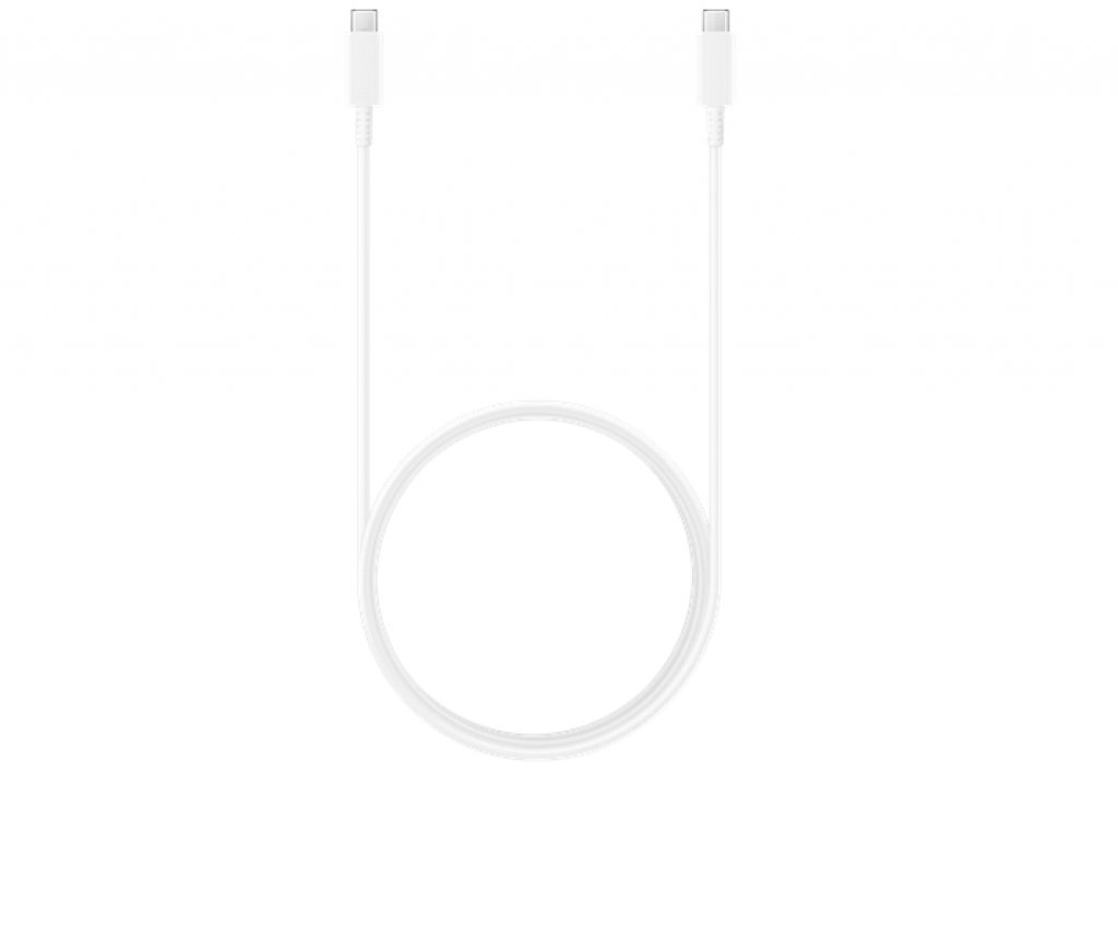 Кабел/адаптер Samsung Cable USB-C to USB-C 1.8m (5A) Whiteна ниска цена с бърза доставка - BestPC.BG