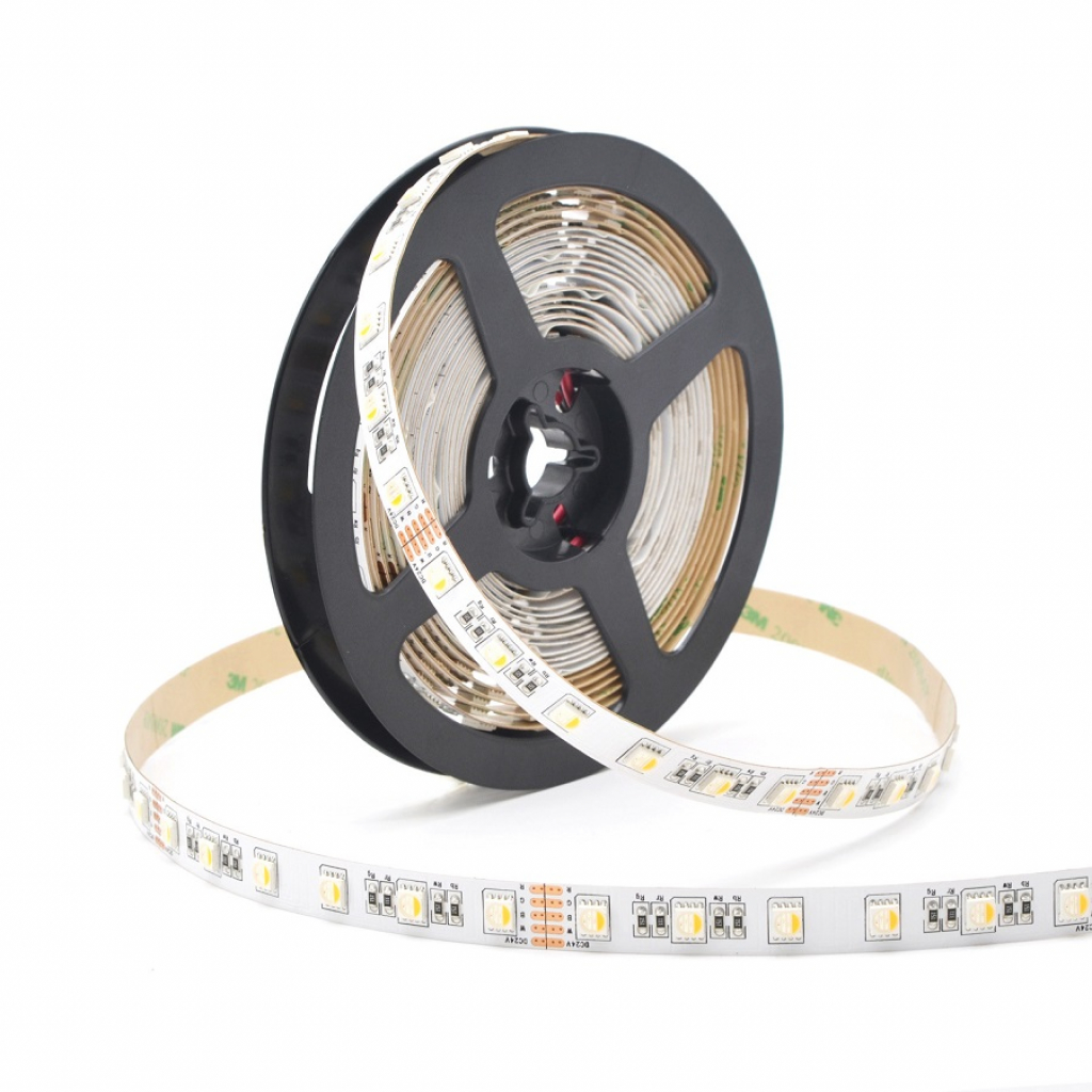 LED Лента SOLI SL-F5050LX96FXY112-OX :: RGB LED лента, 5.0 м, 5050RGB, 96 LEDs-m, 12 мм ширина, PCB, 4ана ниска цена с бърза доставка - BestPC.BG