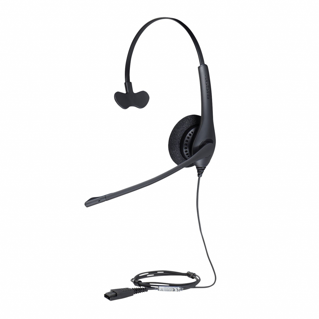 Слушалки Jabra BIZ 1500  моно слушалка с микрофон, NC,  Wideband,  QDна ниска цена с бърза доставка - BestPC.BG