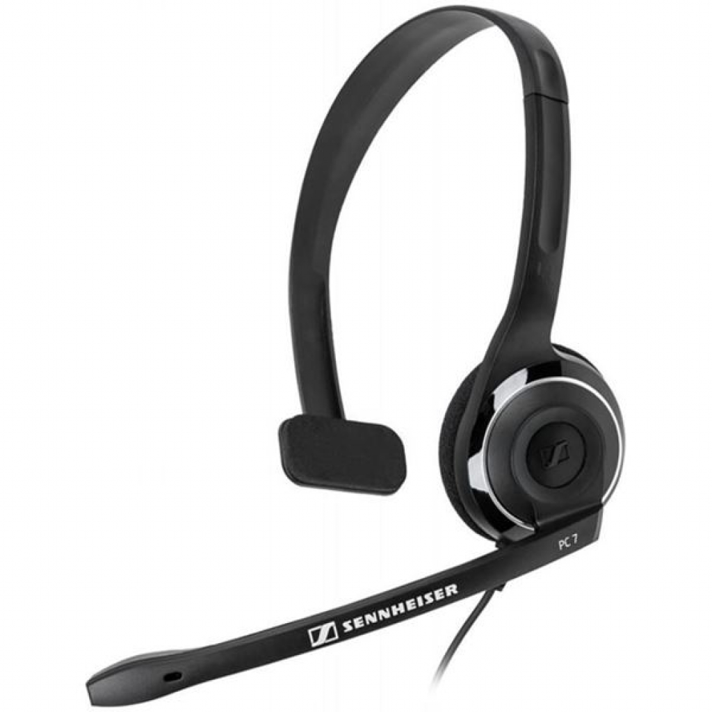 Слушалки Sennheiser PC 7 слушалка, USB-A, чернана ниска цена с бърза доставка - BestPC.BG