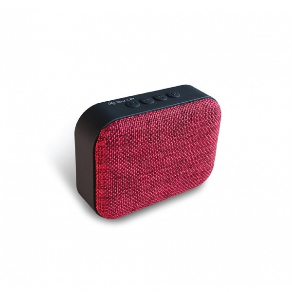 Tellur Callisto колонка, 3W, Bluetooth, MicroSD, Micro-USB, FM радио, червенана ниска цена с бърза доставка - BestPC.BG
