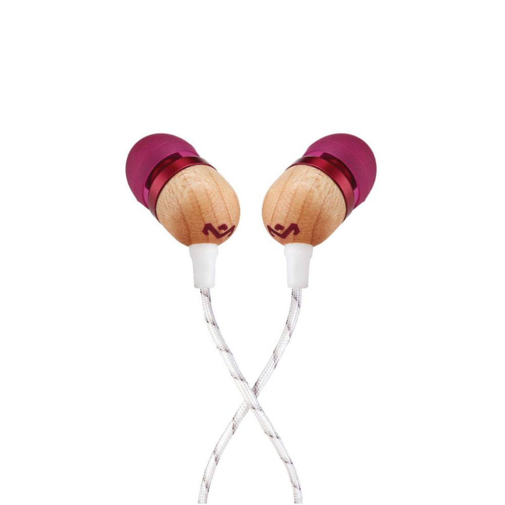 Слушалки тапи House of Marley Smile Jamaica - purple ( EM-JE041-PU), лилави/розовина ниска цена с бърза доставка - BestPC.BG