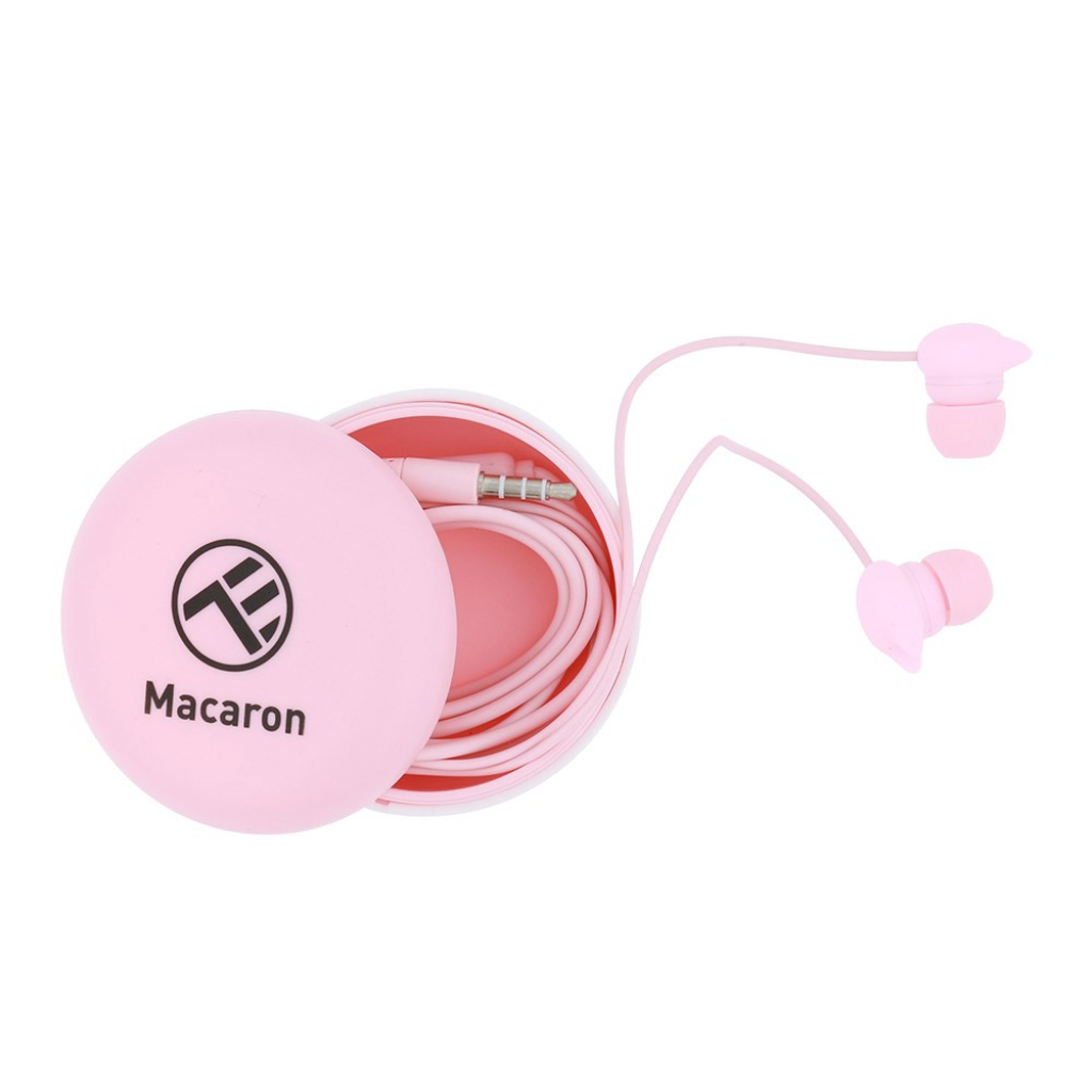 Слушалки Tellur MACARON - розовина ниска цена с бърза доставка - BestPC.BG