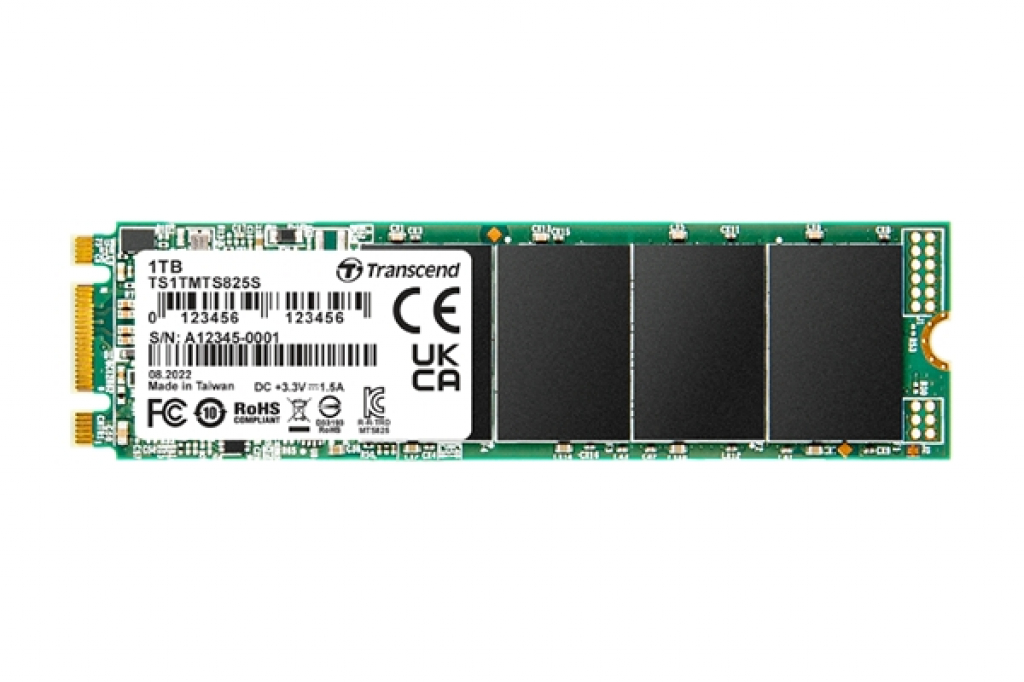SSD Transcend 1TB, M.2 2280 SSD, SATA3 B+M Key, TLCна ниска цена с бърза доставка - BestPC.BG