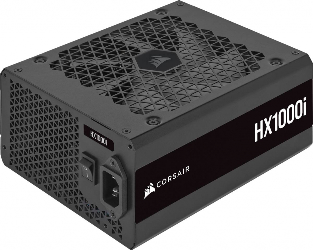 Захранване Corsair PSU 1000W HX1000i 80+ Platinum 140mm fan blackна ниска цена с бърза доставка - BestPC.BG