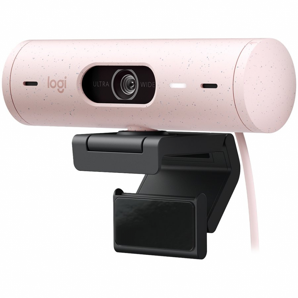 Уеб камера LOGITECH BRIO 500 - ROSE - USB - EMEA28на ниска цена с бърза доставка - BestPC.BG