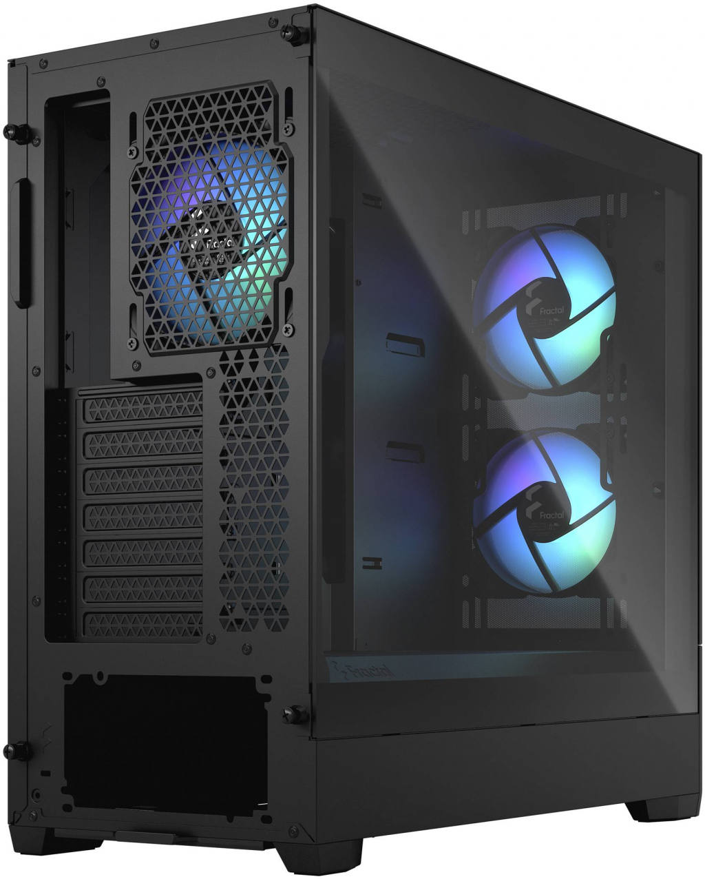 Кутия Fractal Design Pop Air RGB, черенна ниска цена с бърза доставка - BestPC.BG
