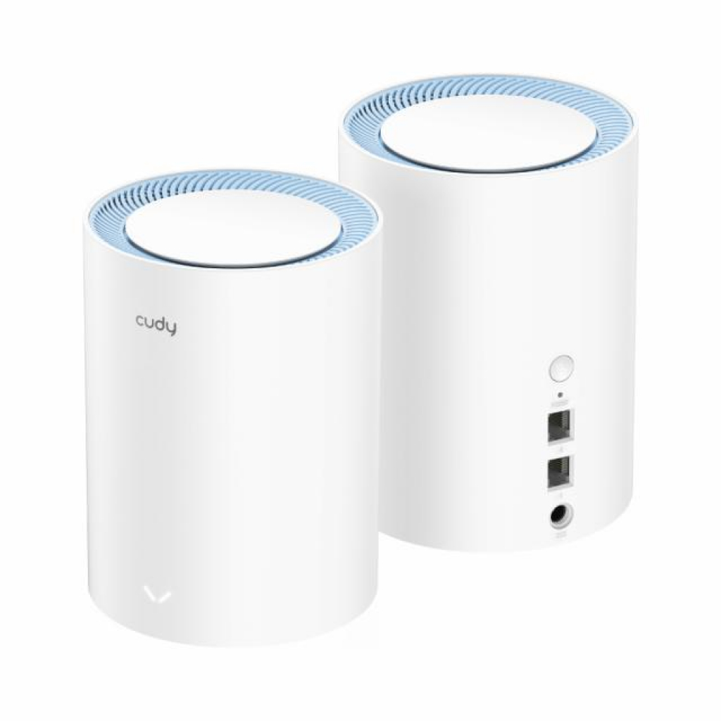 Безжична Mesh система Cudy M1200 2, AC1200 Dual Band, 2.4-5 GHz, 300 -  867 Mbps, 2 брояна ниска цена с бърза доставка - BestPC.BG