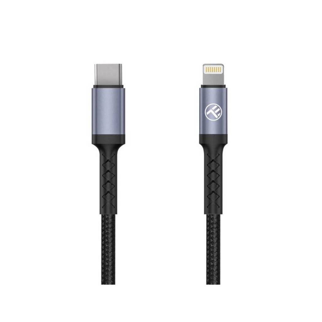 Tellur Speedster PD30W кабел за данни, USB-C - Lightning, 2 м, черенна ниска цена с бърза доставка - BestPC.BG
