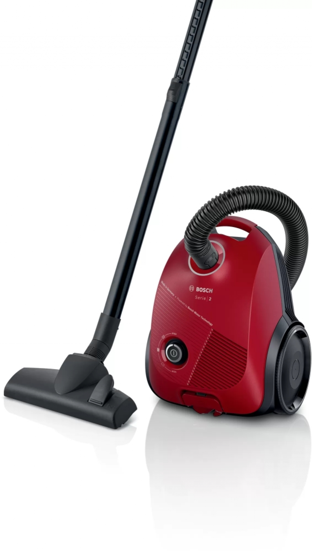 Bosch BGBS2RD1, Vacuum cleaner with bag Red, Series 2на ниска цена с бърза доставка - BestPC.BG