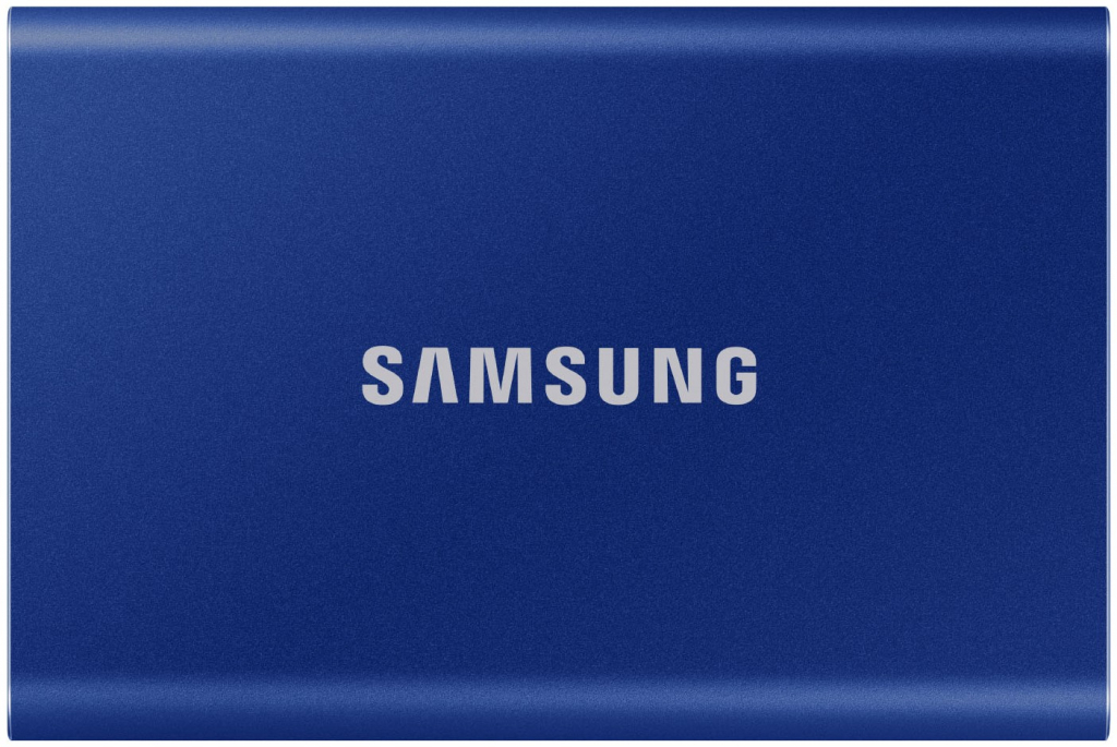 SSD външен SAMSUNG Portable SSD T7 2TB external USB 3.2 Gen 2 Indigo Blueна ниска цена с бърза доставка - BestPC.BG