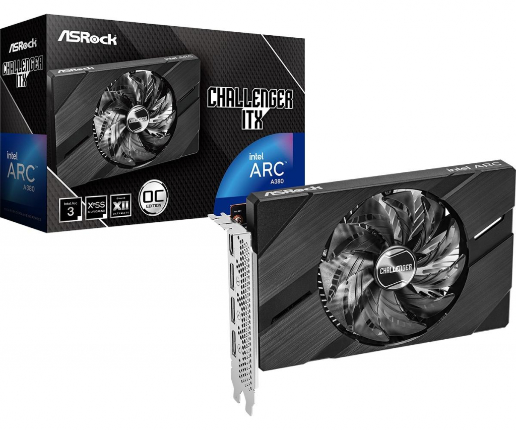 Видеокарта Видео карта ASRock Intel ARC A380 Challenger ITX 6GB OCна ниска цена с бърза доставка - BestPC.BG