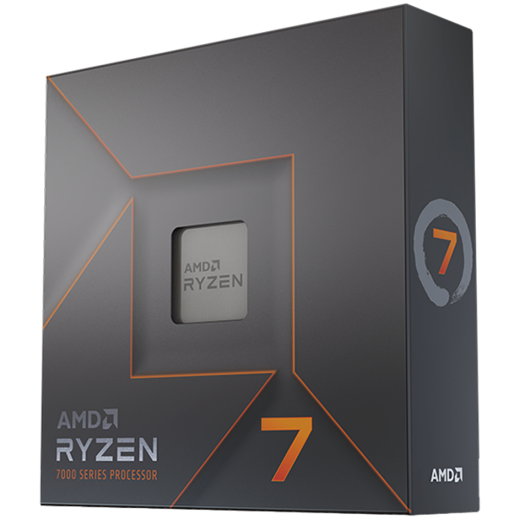 Процесор AMD CPU Desktop Ryzen 7 8C-16T 7700X (4.5-5.0GHz Boost, 40MB, 105W, AM5) boxна ниска цена с бърза доставка - BestPC.BG