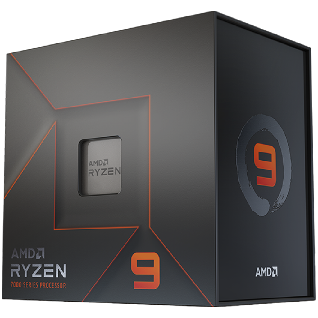 Процесор AMD CPU Desktop Ryzen 9 12C-24T 7900X (4.7-5.0GHz Boost, 76MB, 170W, AM5) boxна ниска цена с бърза доставка - BestPC.BG