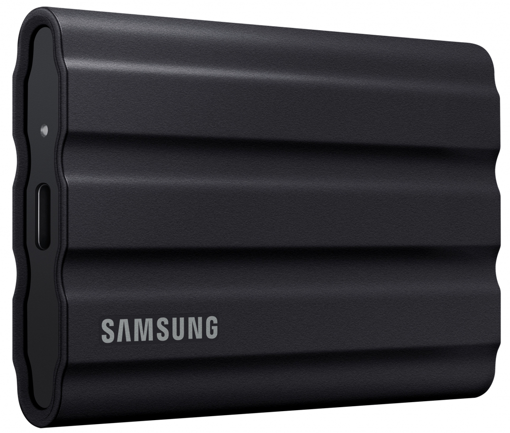SSD външен SAMSUNG Portable SSD T7 Shield 1TB USB 3.2 Gen 2 + IPS 65 blackна ниска цена с бърза доставка - BestPC.BG