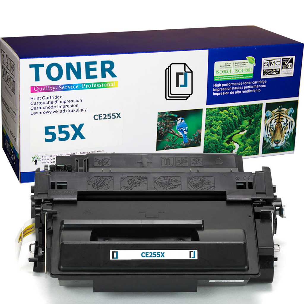 Тонер за лазерен принтер HP LASER JET P3015 - CE255X - Black - Brand New - P№NT-C0255XCна ниска цена с бърза доставка - BestPC.BG