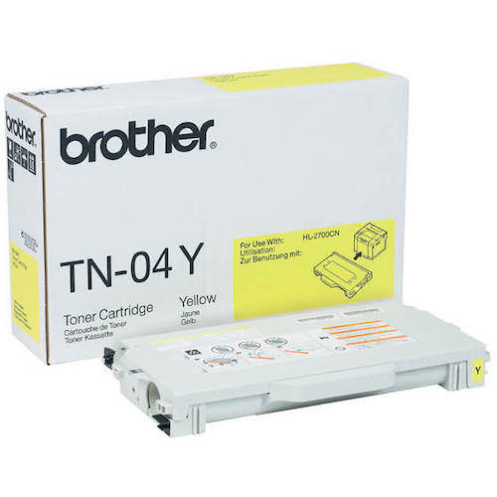Тонер за лазерен принтер Касета за BROTHER HL 2700CN / MFC-9420CN - Yellow - P№ TN04Yна ниска цена с бърза доставка - BestPC.BG