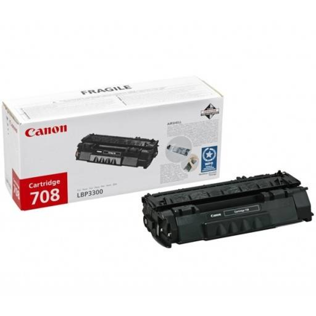 Тонер за лазерен принтер CANON LBP 3300 - Black - CRG-708 P№CR0266B002AAна ниска цена с бърза доставка - BestPC.BG