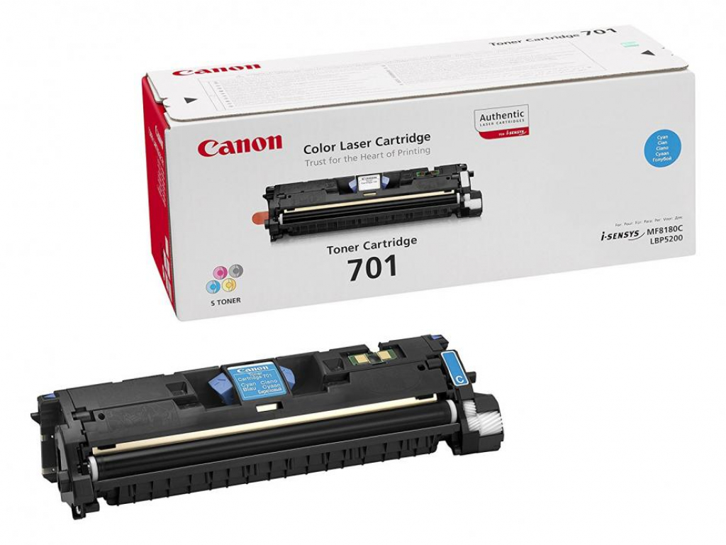Тонер за лазерен принтер CANON LBP 5200 - Cyan - EP-701C P№CR9286A003AAна ниска цена с бърза доставка - BestPC.BG