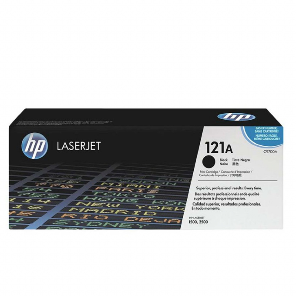 Тонер за лазерен принтер Касета за HP COLOR LASER JET 2500 / 1500 - /121A - Cyan - P№ C9701Aна ниска цена с бърза доставка - BestPC.BG