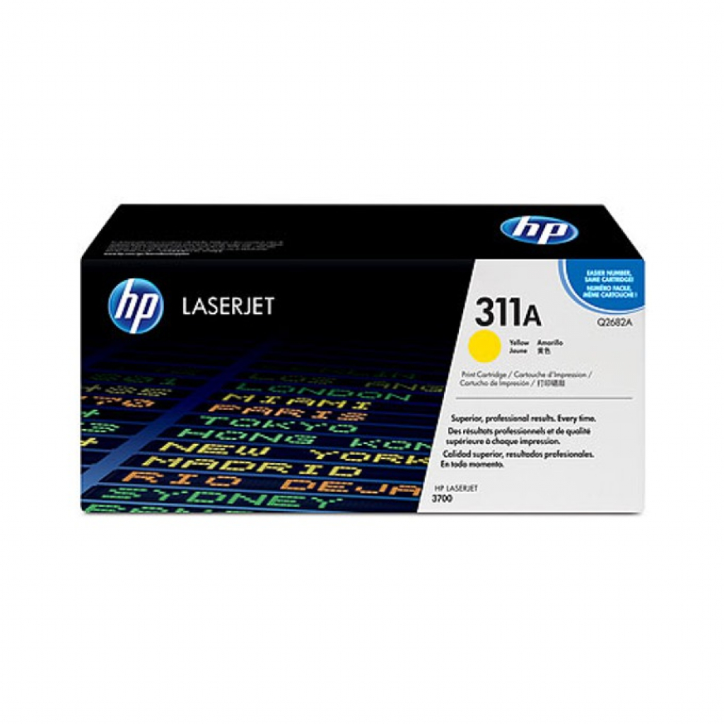 Тонер за лазерен принтер Касета за HP COLOR LASER JET 3700 - /311A/ - Yellow - OUTLET - P№ Q2682Aна ниска цена с бърза доставка - BestPC.BG