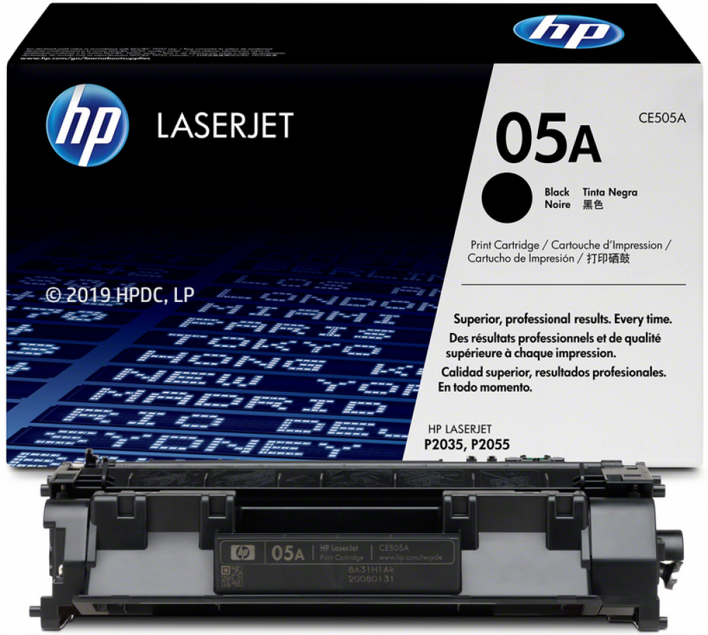 Тонер за лазерен принтер Касета за HP LASER JET P2035 / P2055 - /05A/ - Black - P№ CE505Aна ниска цена с бърза доставка - BestPC.BG