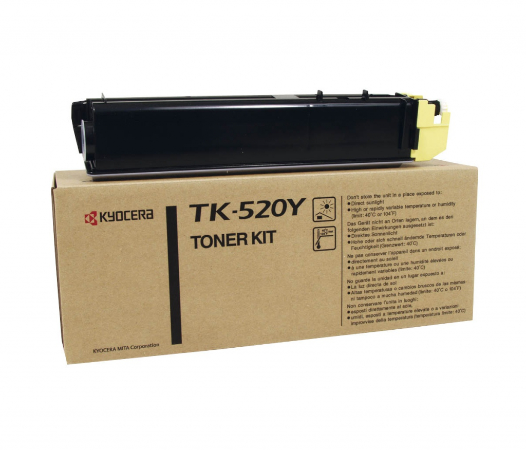 Аксесоар за принтер KYOCERA MITA FS C5015N - Yellow / TK520Yна ниска цена с бърза доставка - BestPC.BG