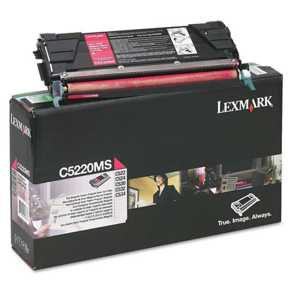 Тонер за лазерен принтер LEXMARK OPTRA C 522 / 524 / 530 / 532 / 534 - Magenta - Return program cartridgeна ниска цена с бърза доставка - BestPC.BG