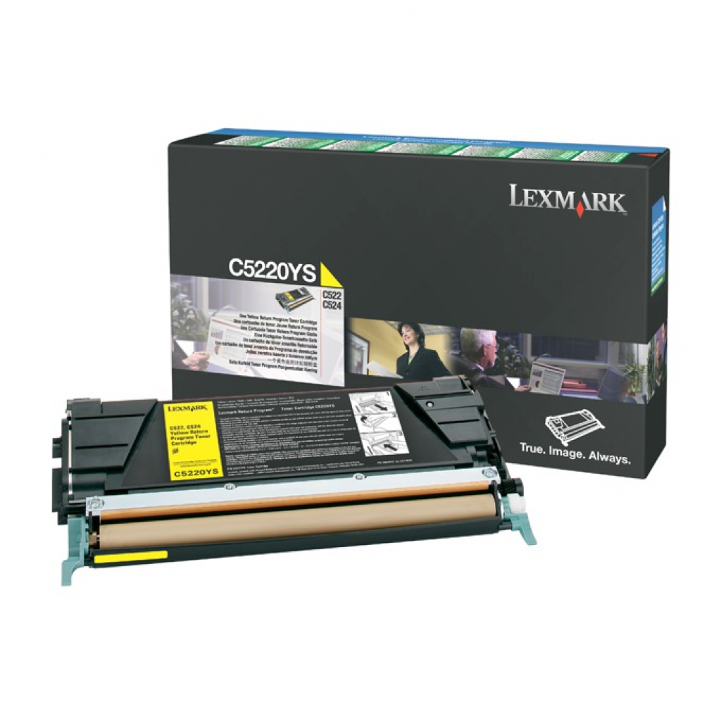 Тонер за лазерен принтер Касета за LEXMARK OPTRA C 522 / 524 / 530 / 532 / 534 - Yellow - OUTLETна ниска цена с бърза доставка - BestPC.BG