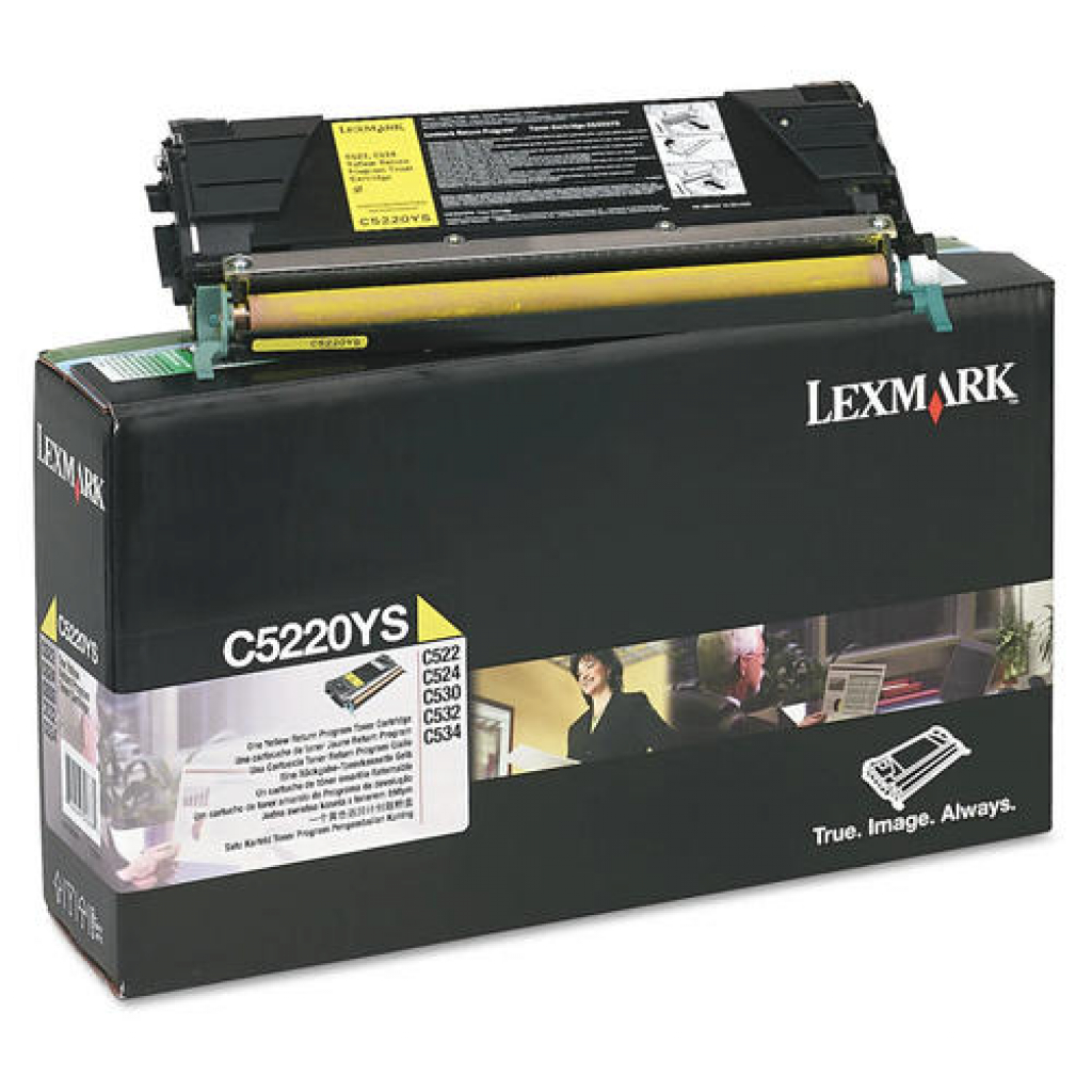 Тонер за лазерен принтер LEXMARK OPTRA C 522 / 524 / 530 / 532 / 534 - Yellow - Return program cartridgeна ниска цена с бърза доставка - BestPC.BG