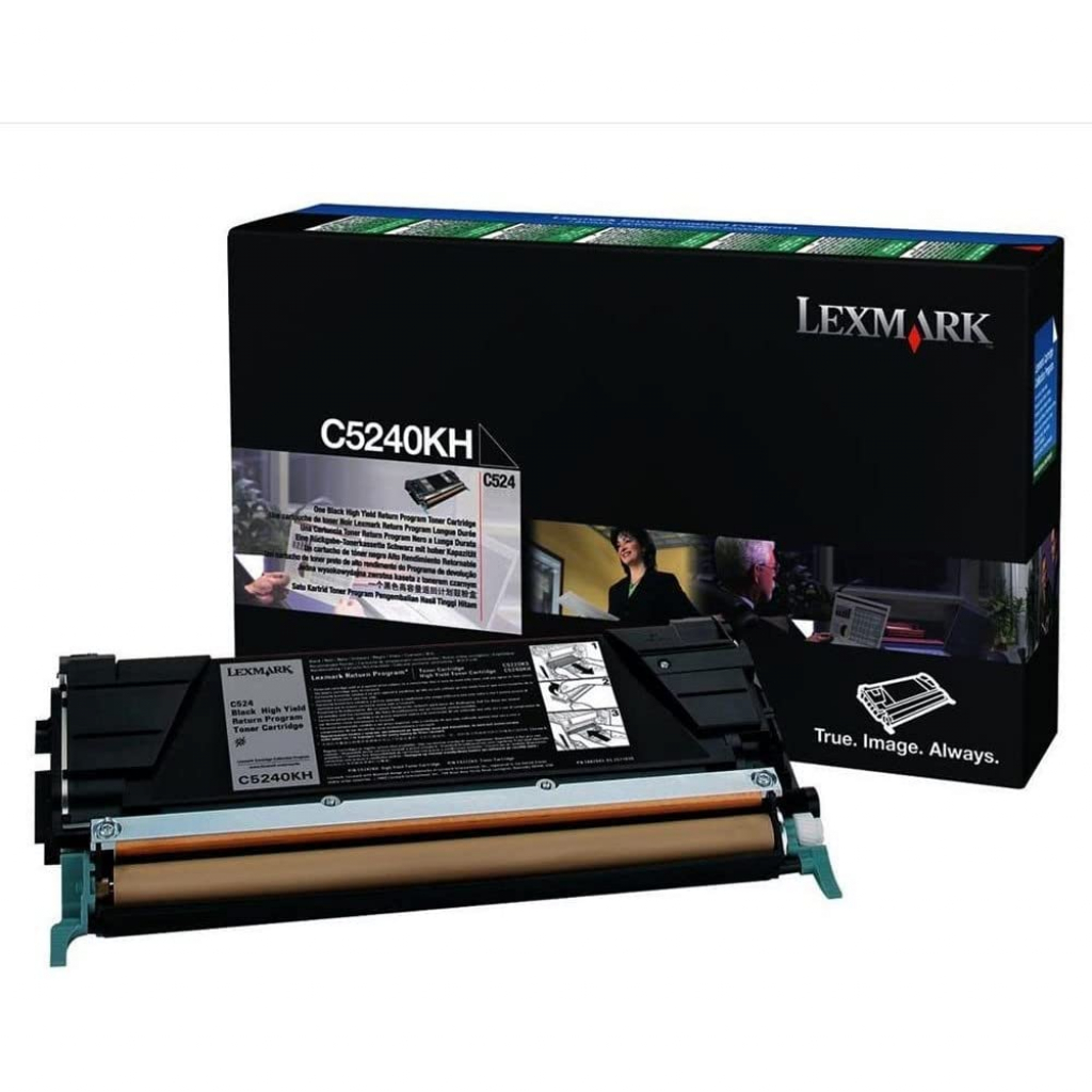 Тонер за лазерен принтер LEXMARK OPTRA C 524 - Black - Return program cartridgeна ниска цена с бърза доставка - BestPC.BG