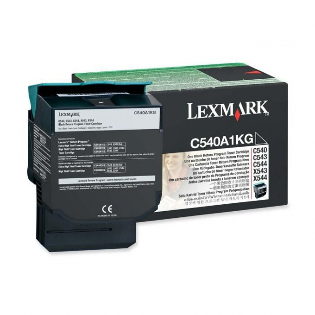 Тонер за лазерен принтер Касета за LEXMARK OPTRA C 540 series / X540 series - Black P№ C540A1KGна ниска цена с бърза доставка - BestPC.BG